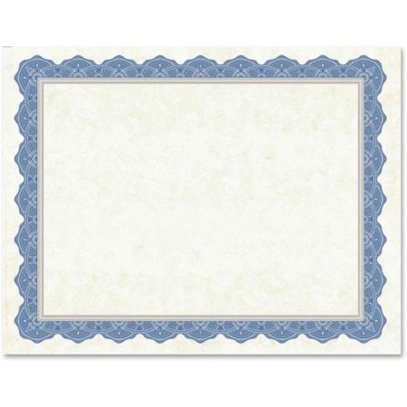 Geographics Certificate, Premium, Blue, PK15 47849