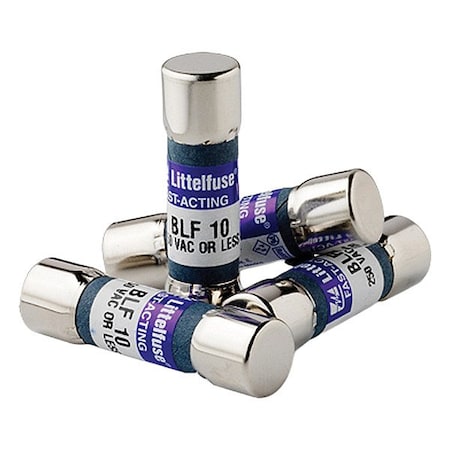 Littelfuse Fuse, BLF Series, Fast-Acting, 250 V AC, Non-Indicating BLF009