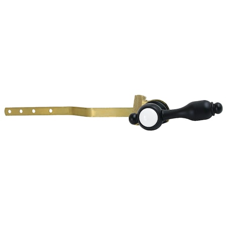 Kingston Brass Front Mount Toilet Tank Lever, Matte Black KTTAL0