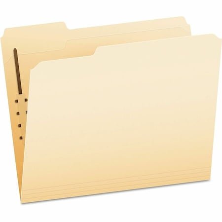 Tops Business Forms Pendaflex, MANILA FOLDERS WITH ONE FASTENER, 1/3-CUT TABS, LETTER SIZE, 50PK FM210