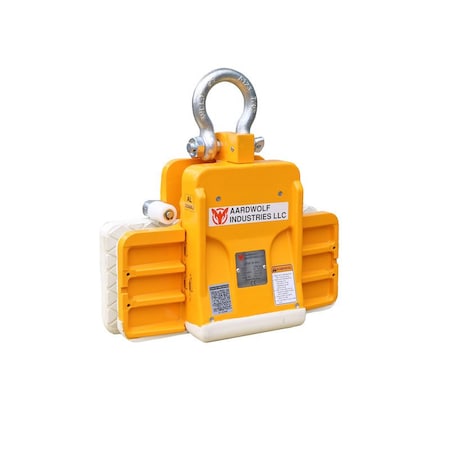 Aardwolf Lifting Clamp, Yellow, 0-1.2 in, Wide AL30AWJ-R