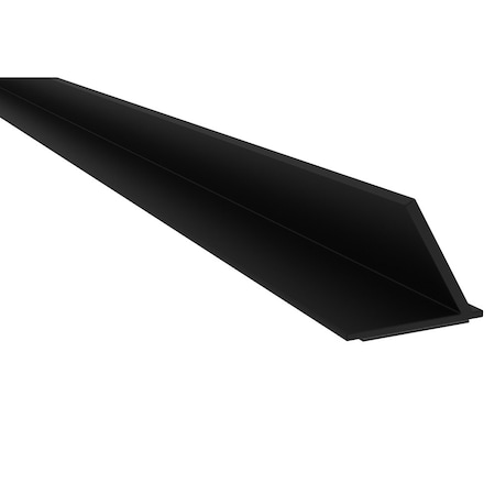 Pemko 216in 18ft SiliconSeal Adhesive Backed Fire and Smoke Gasketing Black Finish S44BL18