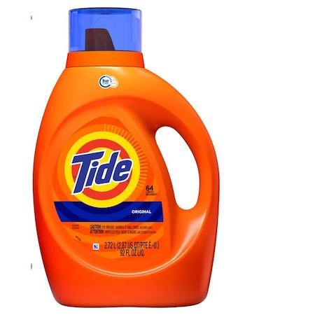 Tide Laundry Liquid High Efficiency 2X, 2.72 Liter 40217