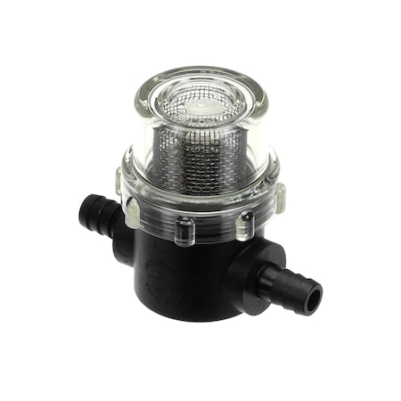 Gold Medal In-Line Strainer, 3/8in Barb 79269