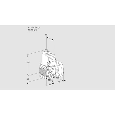 Honeywell Kromschroder VAS3-/50F/NK KS88032620