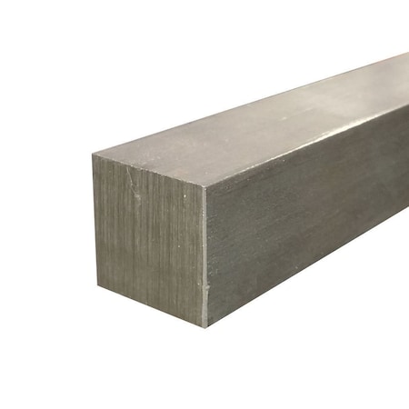 Online Metal Supply 15mm x 15mm x 36 in, 303 Stainless Steel Square Bar, Cold Finished 303SB0.59W0.59L36.1