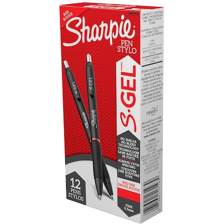Sanford SAN Gel Pen; 0.5 mm; Red 2096166