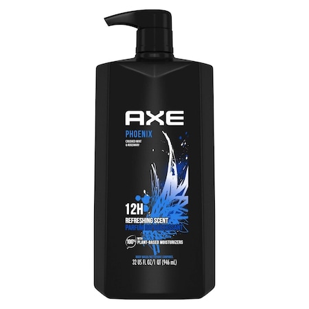 Axe Phoenix Body Wash Pump, 32 Ounce, 4PK 64899118