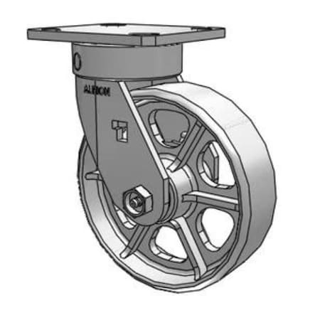 Albion 6x2-Cast-Iron-Caster 170CA06201S
