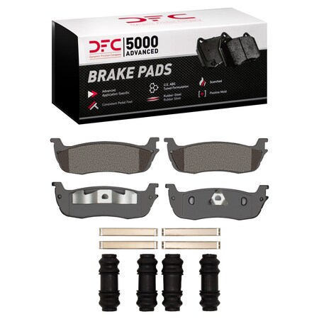 Dfc 5000 Advanced Disc Brake Pad Set,  1551-0711-01