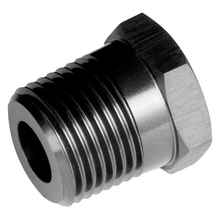 Pertrechos 08AN NPT Male to 02 NPT Female Reducer - Black PE1865809
