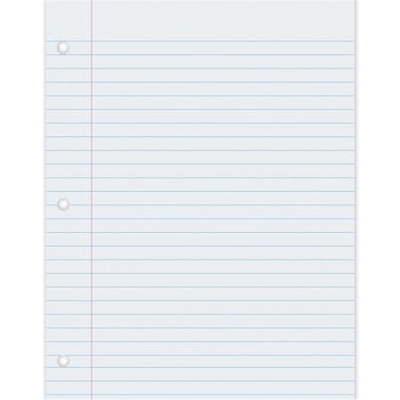 Easy-To-Organize 8.5 x 11 in. Composition Ruled Writing Paper, White Ream - 2 Reams EA2961050