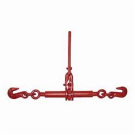 Cm Heavy Duty Ratchet Load Binder, 7100 lb Load, 5/16 in, 3/8 in, 8 in, G30, G43, G70, G80 48360