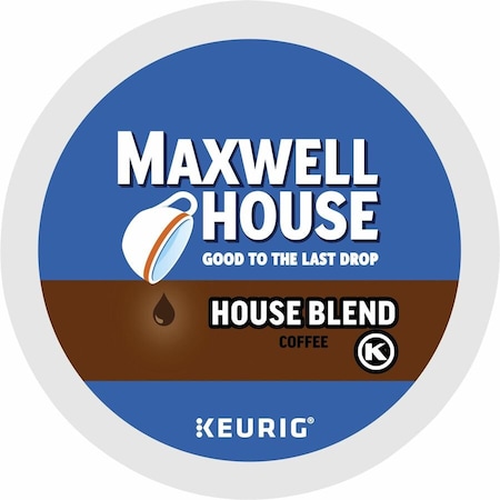 Maxwell House K-Cup House Blend Coffee, Compatible with Keurig Brewer, Medium, K-Cup, House Blend, 4PK 5000363643