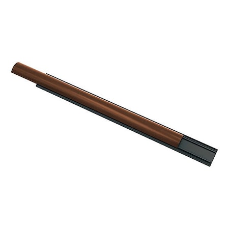 Electriduct Cable protector, 5 ft L, 1 5/8 in W, 1 Channel, Plastic, Brown CSX-PR-SM-60-BN