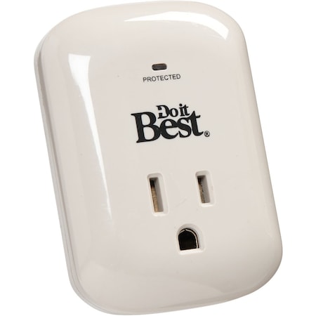 Do It Best 1-Outlet 15A Gray Surge Tap LA-9A-10