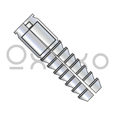 Oxoxo 1/2 X 2 SHORT Lag Screw Shields Zinc Die Cast, 50PK 202042