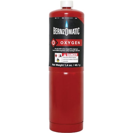 Bernzomatic 14.1 Oz. Oxygen Fuel Cylinder 307655