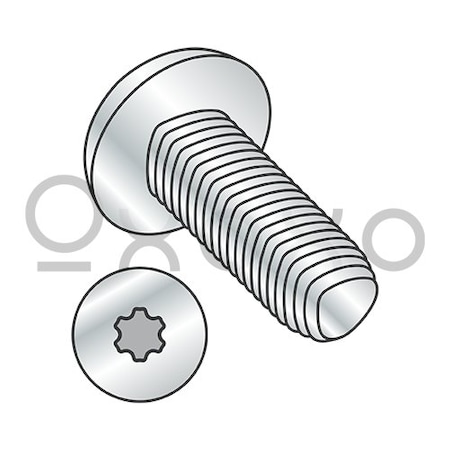 Oxoxo 8-32X1/2 6Lobe Plus Pan Taptite Alternate Thread Rolling Screw Full Thrd Zinc Bake & Wax, 10000PK 636988