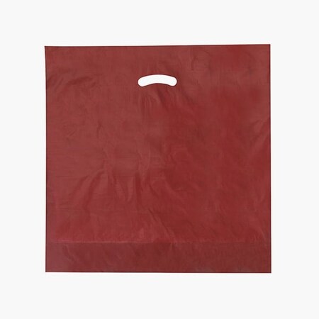 Nashville Wraps Burgundy Super Gloss 20x20x5 Plastic Bags, 1.50 mil, 500PK SG3BU