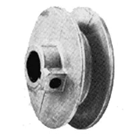 Cdco V-Groove Pulley, 1/2 in Bore, 2 in OD, 1-1/2 in Dia Pitch, 21/32 in W x 7/16 in H Belt 200B-1/2