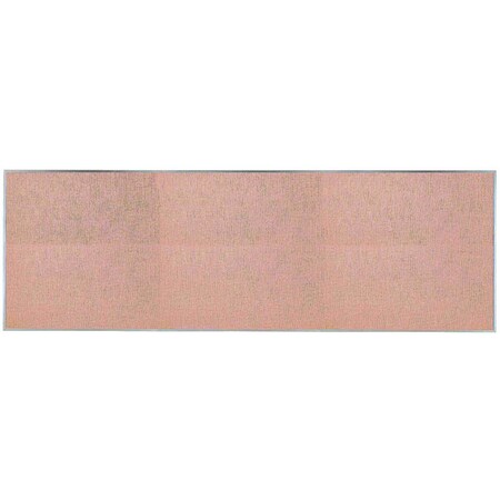 Aarco Designer ''Quartz'' Fabric Bulletin Board w/ a Clear Satin Anodized Aluminum Frame, 48''Hx144''W DF48144005