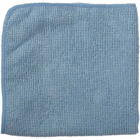 Rubbermaid Commercial Microfiber Cleaning Cloths, 12 x 12, Blue, PK24 1820579