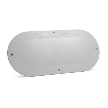 Grote Snap-in Cover Plate, 6" Oval Lamp Opening, PK2 94390-4