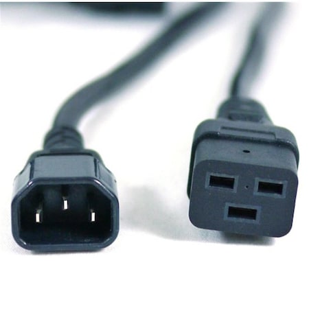 Serverusa Extra Heavy Duty 14 AWG Power Cord IEC320 C14 Male To IEC320 C19 Female SE2509659