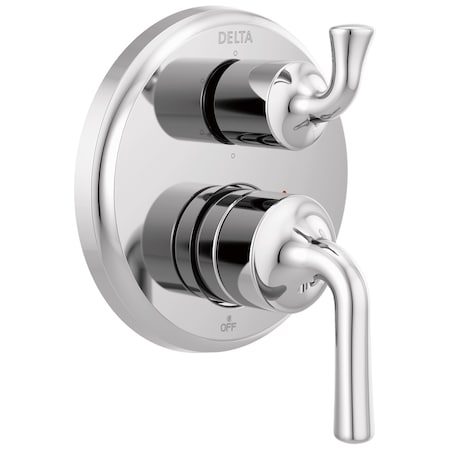 Delta Kayra Two-Handle Monitor 14 Series Valve Trim with 6-Setting Integrated Diverter T24933