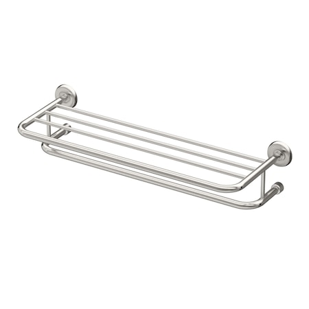 Gatco Designer II 24" Towel Rack, Satin Nickel 5378