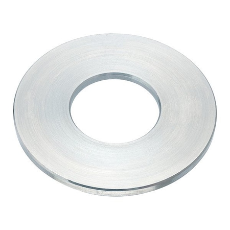 Zoro Select Flat Washer, For Screw Size 11/4 in , Aluminum Plain Finish WASB82RAL