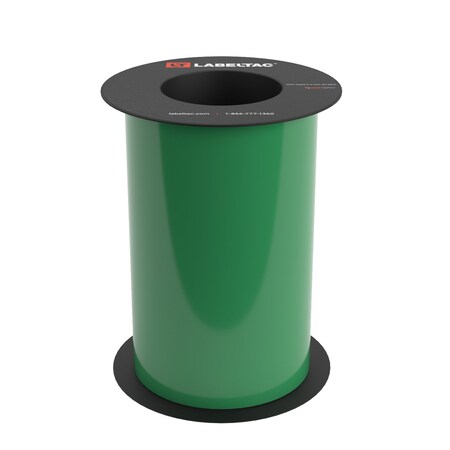 Labeltac Label Supply 8in x 75ft, Green LT805-C