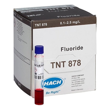 Hach Fluoride Test, Vial TNT878
