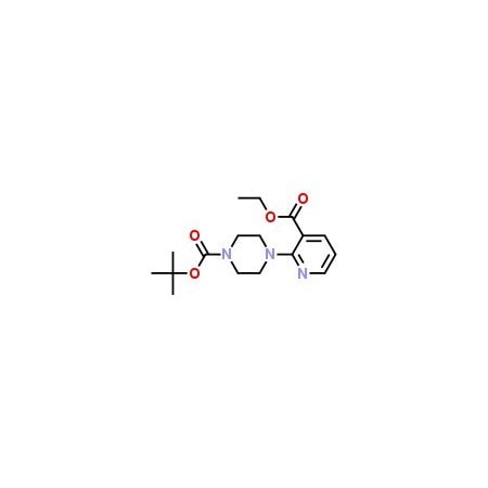 Ak Scientific 4-(3-Ethoxycarbonyl-pyridin-2-yl)-piperazine-1-carboxylic acid tert-butyl ester (1g), CAS 900183-95 B069-1g