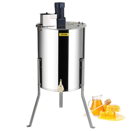 Vevor Electric Honey Extractor Beekeeping Equipment 4/8 Frames Stainless Steel DD-4/8