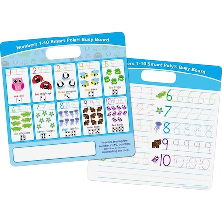 Ashley Smart Poly Busy Board, Numbers 1-10 98001