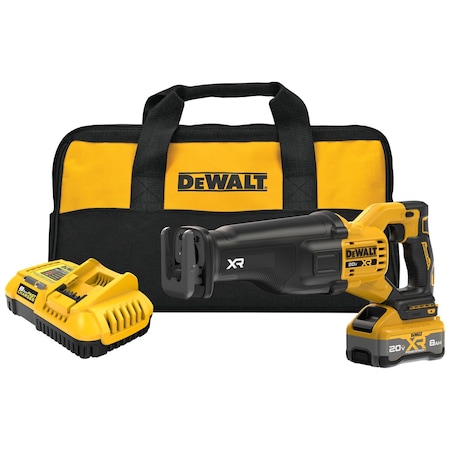 Dewalt 20V MAX* XR Brushless Cordless Reciprocating Saw Kit with XR POWERPACK DCS384WW1