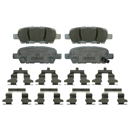 Wagner Brake OEX Rear Disc Brake Pad Set Premium Ceramic,  OEX1288