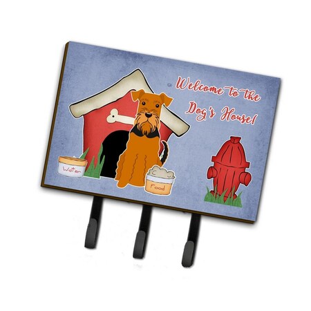 Carolines Treasures Dog House Collection Airedale Leash or Key Holder BB2795TH68