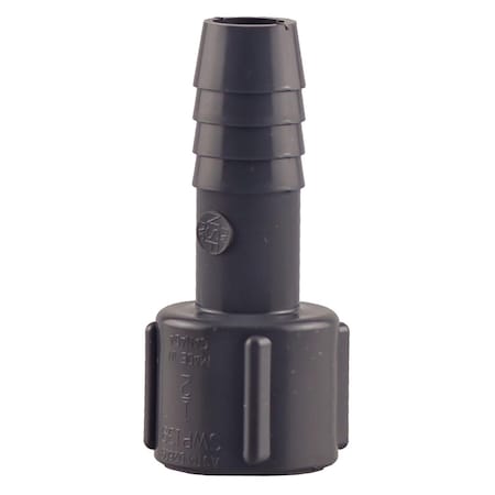 Westlake Pipe & Fittings Boshart Industries 1/2 in. FPT X 1/2 in. D Insert Polypropylene Female Adapter 1 pk UPVCFA-05