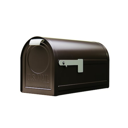 Architectural Mailboxes Northpointe Venetian Bronze, Large, Steel, Post Mount Mailbox NM160VAM
