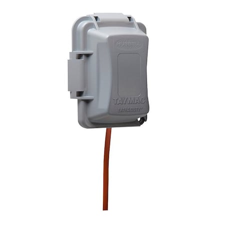 Taymac 1 Gang -Gang Multi-directional Electrical Box Cover, , Polycarbonate MM420G
