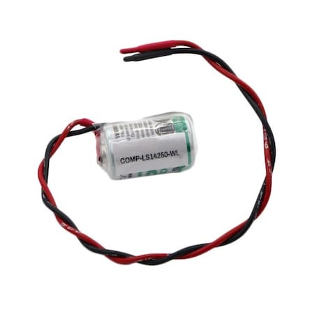 Saft Lithium Battery 3.6V 1200mAh With Wire Leads LS14250
