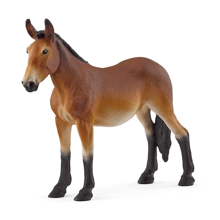 Schleich Mule Figurine Brown/Black 14889