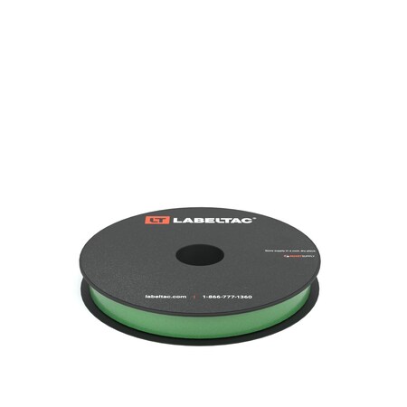 Labeltac Safety Grade Reflective Label Supply 0.5in x 75ft LT4/LTPX, Green LT0505SGRF