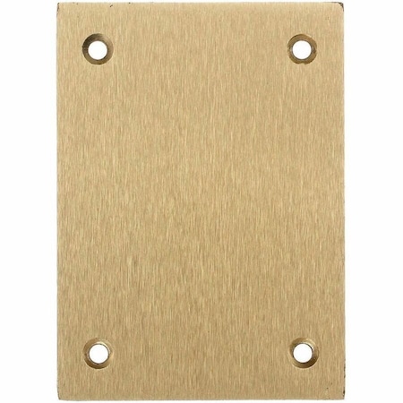 Hubbell Wiring Device-Kellems Box Cover, Floor Box Type, 1 Gang, Metallic, Blank Cover Type S3813
