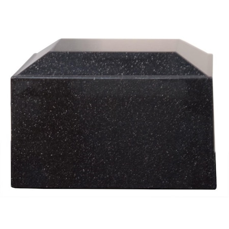 Fasttrack2Fitness Cultured Granite Cremation Aztec Adult Urn, Black FA2006689