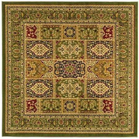 Safavieh Lyndhurst 6 ft. x 6 ft. Machine Made Square Rug - Green-Green LNH217A-6SQ