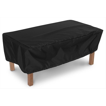 Koverroos Weathermax Ottoman-Small Table Cover- Black - 42 L x 30 W x 15 H in. 79327